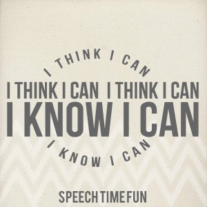 Think Positive - Speech Time Fun