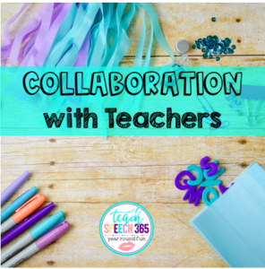 Collaboration with Teachers - Teach Speech 365